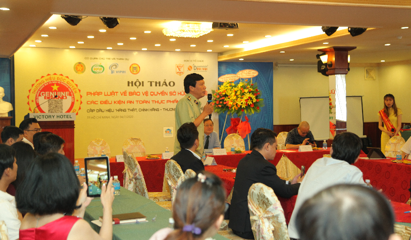 Viện Khoa học sở hữu trí tuệ phối hợp tổ chức Hội thảo “Pháp luật về quyền sở hữu trí tuệ và các điều kiện vệ sinh an toàn thực phẩm” tại TP. Hồ Chí Minh