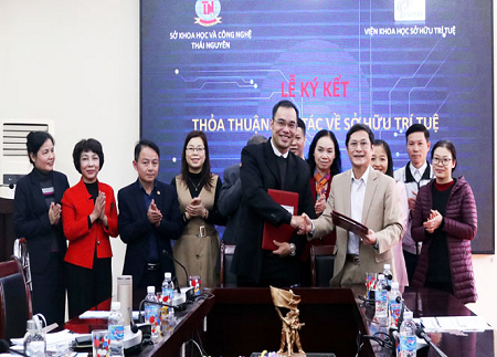 Ký Thỏa thuận hợp tác về sở hữu trí tuệ và khai trương Trạm IPPlatform tại Sở Khoa học và Công nghệ tỉnh Thái Nguyên