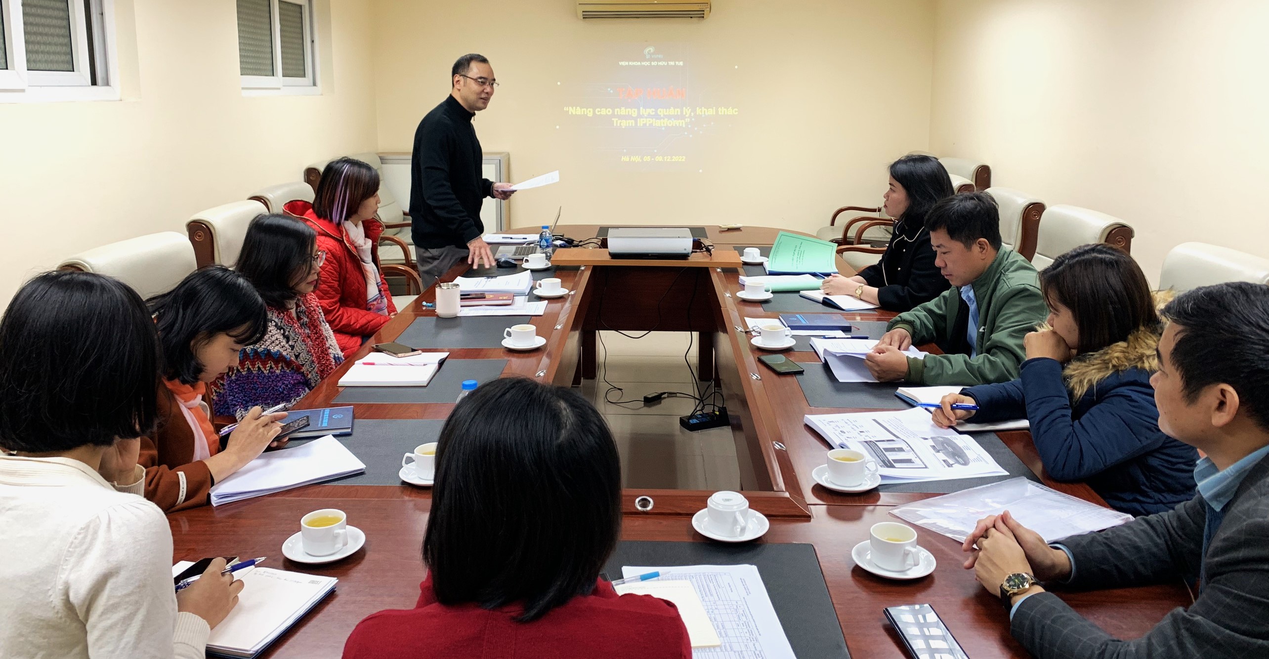 Khóa tập huấn “Nâng cao năng lực quản lý, khai thác Trạm IPPlatform” cho cán bộ Sở Khoa học và Công nghệ tỉnh Hưng Yên